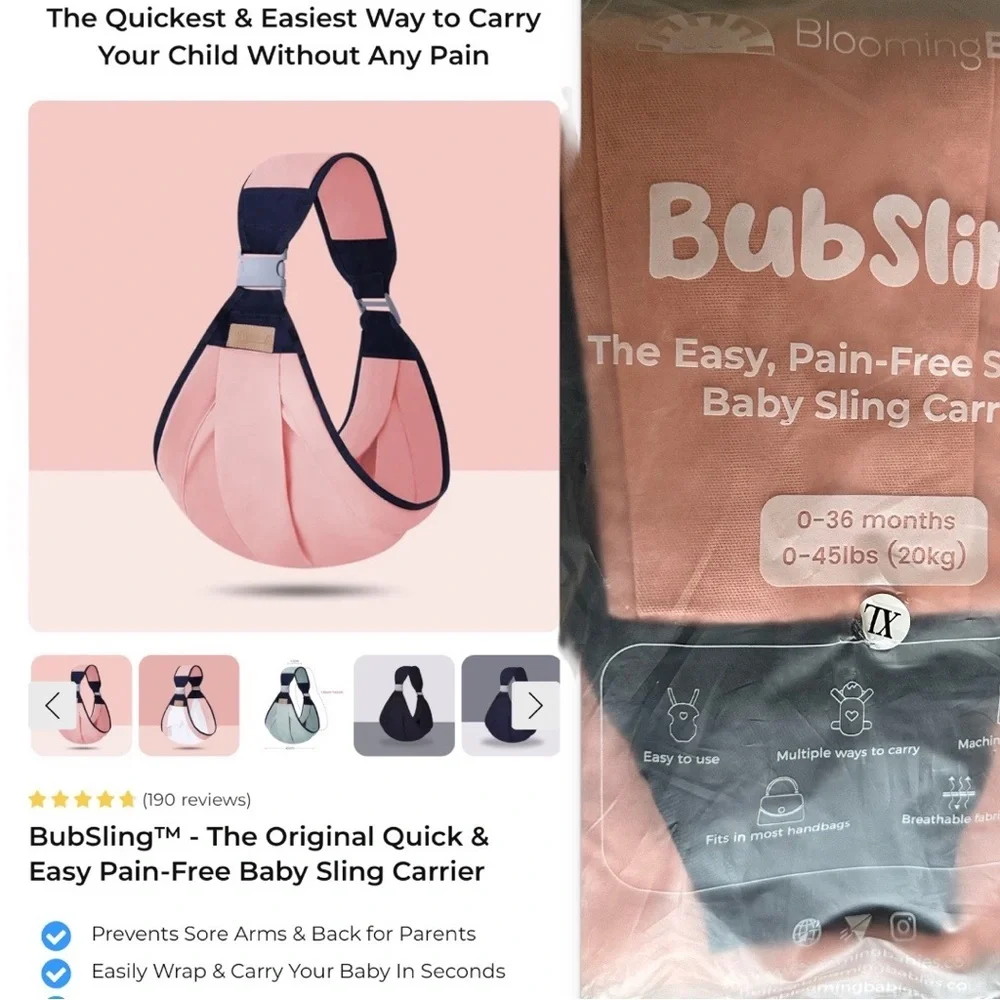 New Baby Newborn Girl Gift Set + Mom Pink Girly Baby Shower Gift for Her - Picture 7 of 16